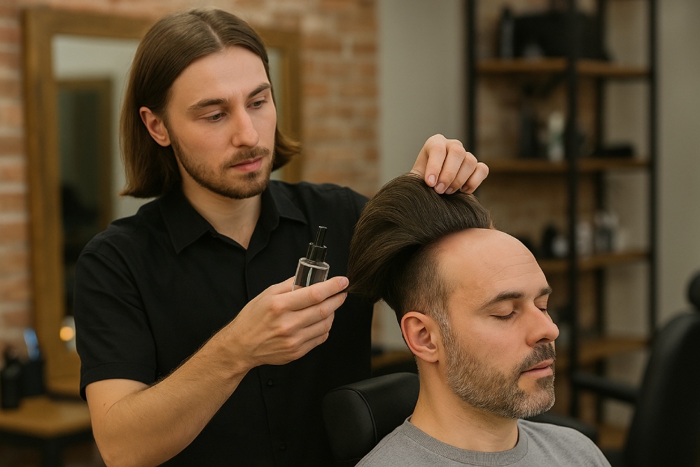 کاربرد ریموور پروتز مو توسط آرایشگر حرفه‌ای – ایران کارن