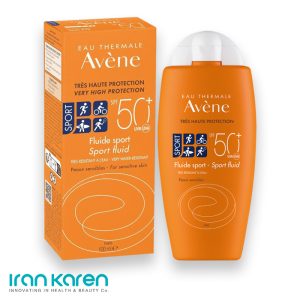 ضد آفتاب ورزشی Avene با SPF 50+ حجم 100 میلی‌لیتر