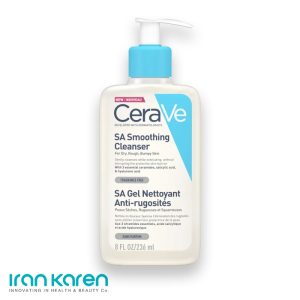 ژل شستشو و کرم CeraVe SA مناسب پوست زبر و ناهموار – حاوی سالیسیلیک اسید