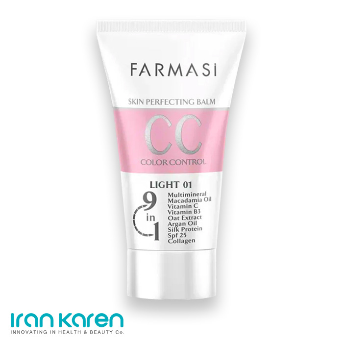 سی سی کرم فارماسی رنگ Light Medium حجم 50 میلی لیتر