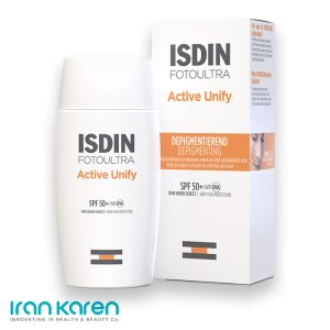 فلوئید ضد آفتاب Isdin Fotoultra 100 Active Unify با SPF 50+ – مناسب پوست روشن و یکدست‌کننده، SweetCare Greece